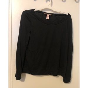 Victoria’s Secret Scoop Neck Long Sleeve Shirt